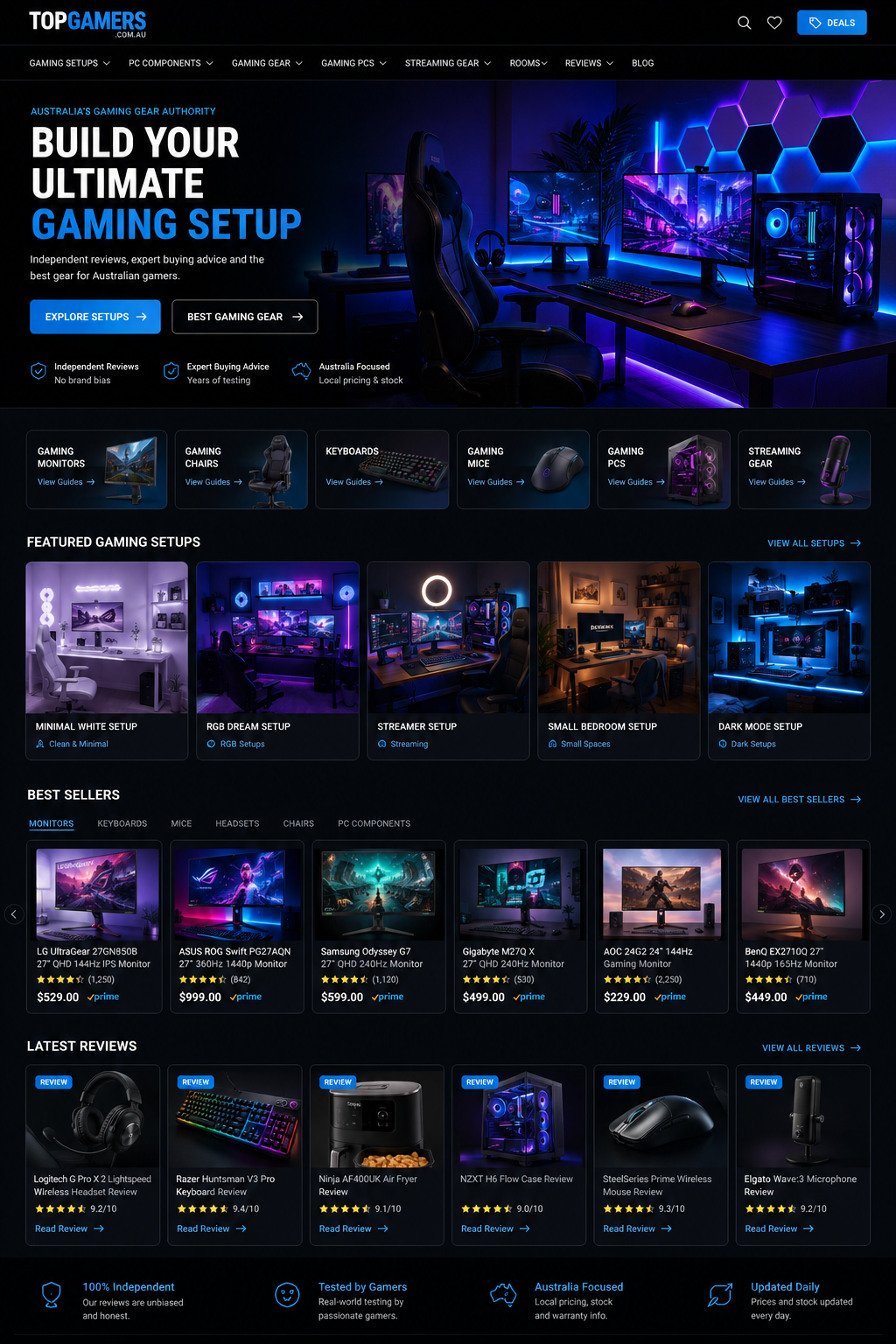 RGB Dream Gaming Setup